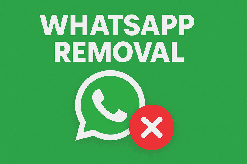 Whatsapp Removal